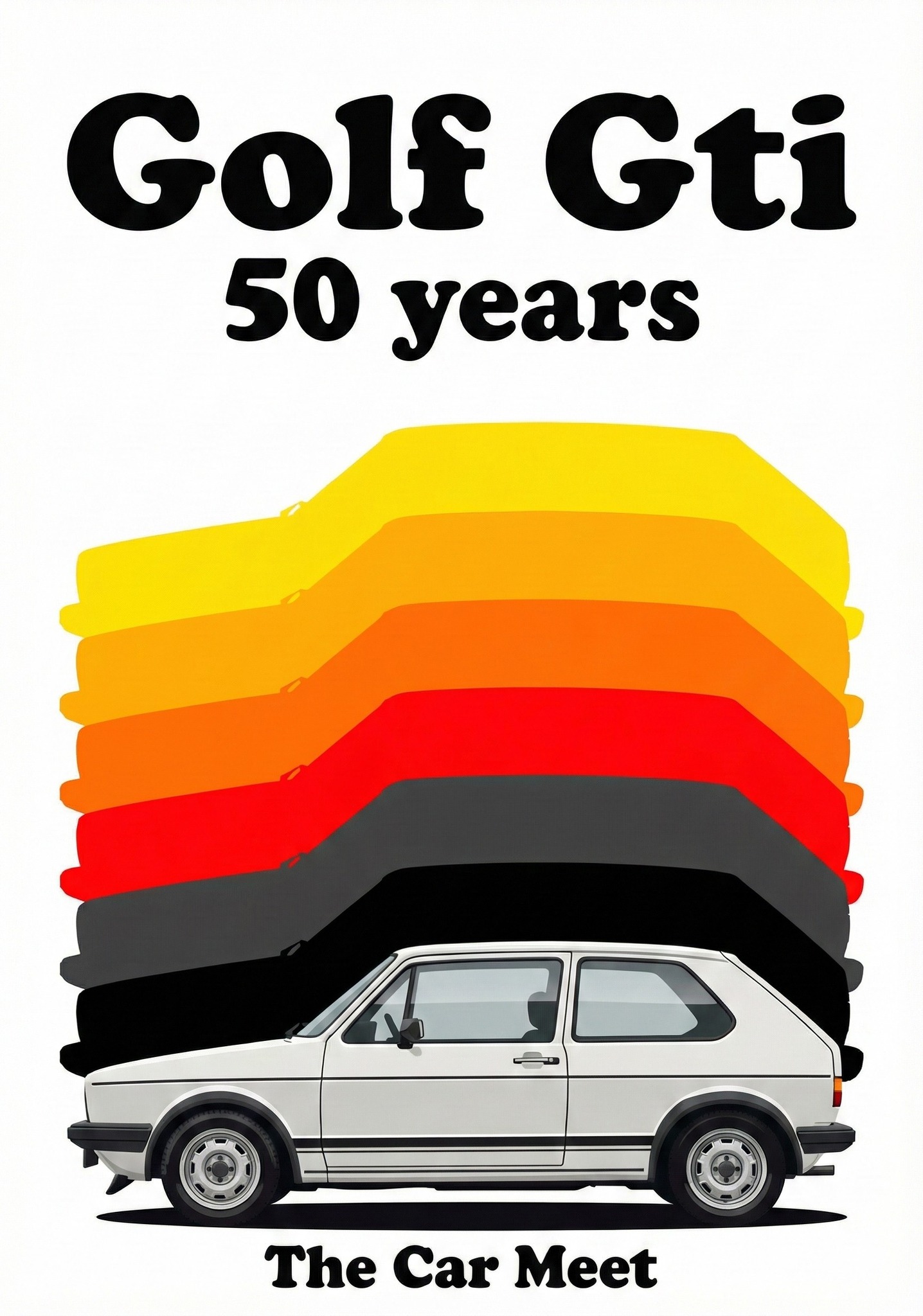 The Car Meet - 50 Years Golf GTI